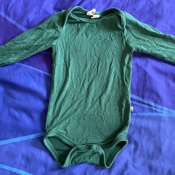 Kyte BABY Other - Kyte Baby Bodysuit / Onesie, 3-6 Months, Emerald, Bamboo, Long-Sleeved